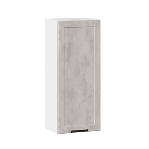 Кухонный шкаф 400 высокий Джамис ЛД 296.420.000.025, Белый/Белый камень в Белгороде