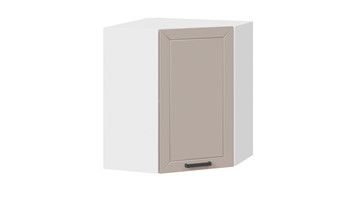 Кухонный угловой шкаф Лорас 1В6У (Белый/Холст латте) в Старом Осколе