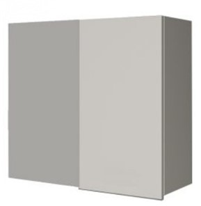 Навесной кухонный шкаф ВУП 760 Белое гладкое Ламарти/Белый в Старом Осколе