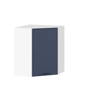 Угловой кухонный шкаф Индиго ЛД 298.610.000.116, Белый/Тёмно-синий в Старом Осколе
