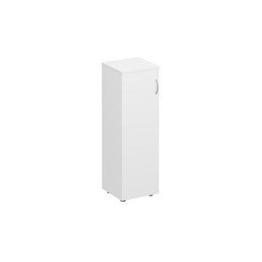Шкаф для документов средний узкий закрытый Комфорт КФ, белый премиум (40x38x123) К.359 БП в Старом Осколе