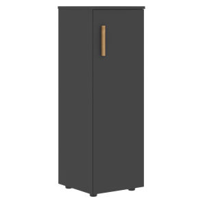 Средний шкаф колонна с правой дверью FORTA Черный Графит  FMC 40.1 (R) (399х404х801) в Белгороде