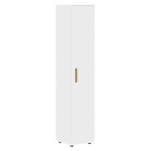Высокий шкаф колонна с глухой дверью FORTA Белый FHC 40.1 (L/R) (399х404х1965) в Белгороде