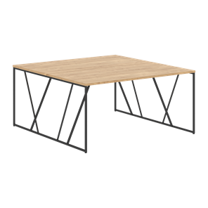 Двойной стол LOFTIS Дуб Бофорд  LWST 1516 (1560х1606х750) в Белгороде