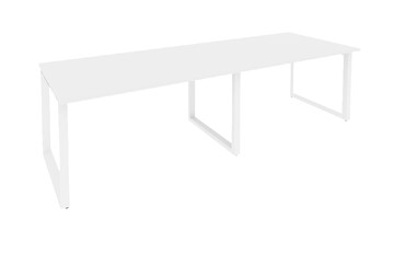 Конференц-стол для переговоров O.MO-PRG-2.3 Белый/Белый бриллиант в Белгороде