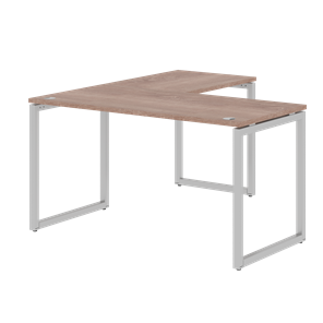 Письменный стол угловой правый XTEN-Q Дуб-сонома- серебро XQCT 1415 (R) (1400х1500х750) в Старом Осколе