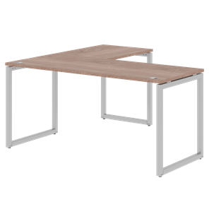 Стол письменный угловой правый XTEN-Q Дуб-сонома- серебро XQCT 1615 (R) (1600х1500х750) в Старом Осколе