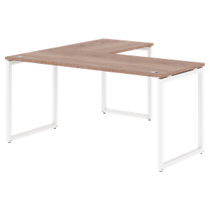Письменный стол угловой правый XTEN-Q Дуб-сонома-белый XQCT 1615 (R) (1600х1500х750) в Старом Осколе