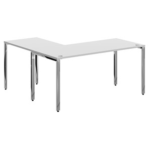 Письменный угловой  стол для персонала правый XTEN GLOSS  Белый XGCT 1615.1 (R) (1600х1500х750) в Старом Осколе