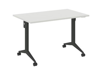 Складной мобильный стол X.M-2.7, Металл антрацит/Белый бриллиант в Старом Осколе
