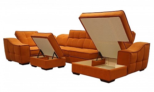 Угловой диван N-11-M (П1+ПС+УС+Д2+Д5+П1) в Старом Осколе - изображение 2