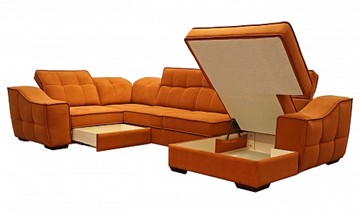 Угловой диван N-11-M (П1+ПС+УС+Д2+Д5+П1) в Старом Осколе - предосмотр 1