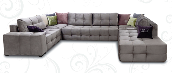 П-образный диван Италия 405х230х255х80 в Белгороде - изображение
