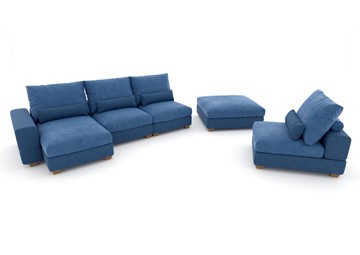 П-образный диван V-10-M П (П1+Д4+Д2+УС+ПС), Memory foam в Старом Осколе - предосмотр 2