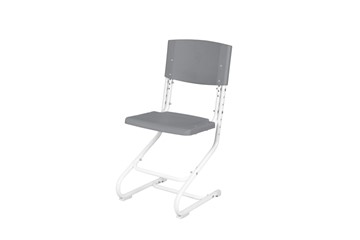 Детский стул СУТ.02 Пластик (рост от 115 см), Серый в Старом Осколе