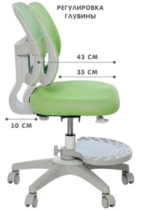 Растущее кресло Holto-22 зеленое в Белгороде - предосмотр 3