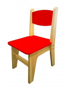 Детский стул Вуди красный (H 260) в Белгороде