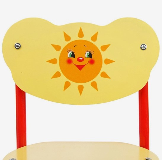 Детский растущий стул Солнышко (Кузя-СОЛ(1-3)ЖКр) в Старом Осколе - изображение 1