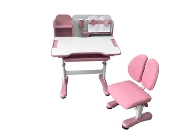 Растущая парта + стул Vivo Pink FUNDESK в Белгороде - предосмотр 3