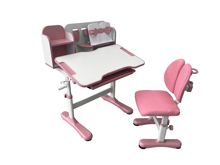 Растущая парта + стул Vivo Pink FUNDESK в Старом Осколе - изображение 5