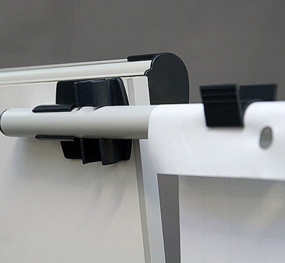Доска-флипчарт магнитно-маркерная 2х3, TF02/2011, 70x100 см, передвижная, держатели для бумаги в Старом Осколе - изображение 5