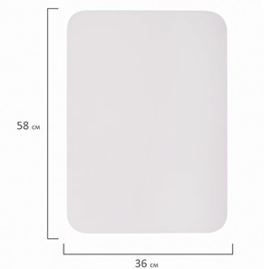Магнитная доска для рисования BRAUBERG, 58х36 см с маркером, магнитом и салфеткой в Белгороде - предосмотр 8