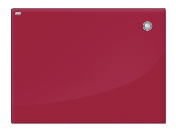 Доска магнитно-маркерная стеклянная 2х3 OFFICE TSZ86 R, 60x80 см, красная в Белгороде - предосмотр