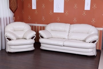 Прямой диван Квин 6 БД и 1 кресло в Белгороде