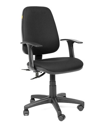 Кресло офисное CHAIRMAN 661 Ткань стандарт 15-21 черная в Белгороде - изображение