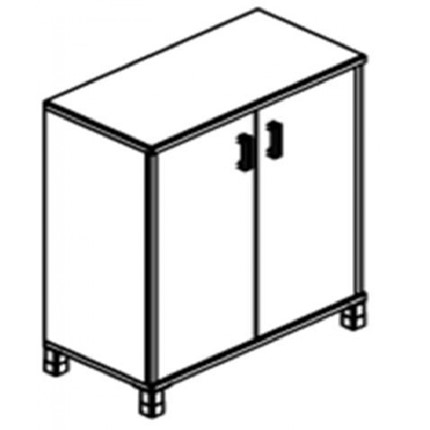 Шкаф для бумаг В-420.6 ДСП 900х450х1286 мм в Белгороде - изображение