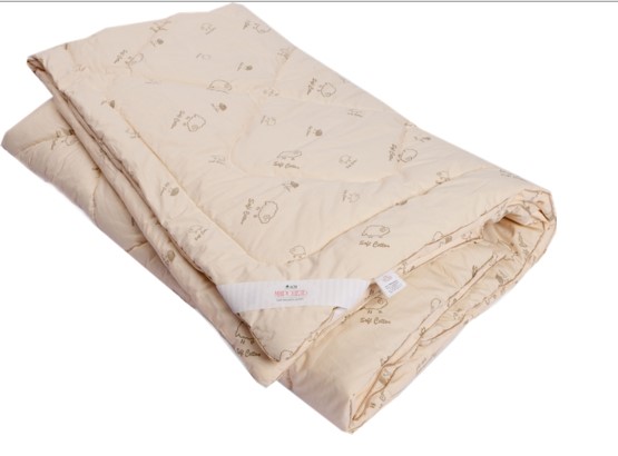 Стеганое одеяло ОВЕЧЬЯ ШЕРСТЬ в упаковке п-э вакуум в Старом Осколе - изображение